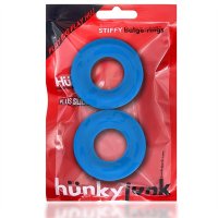 Aperçu: STIFFY Lot de 2 cockrings taureau - Teal Ice