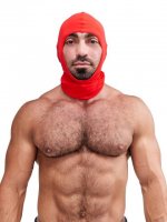 Aperçu: Lycra Ninja Hood rouge