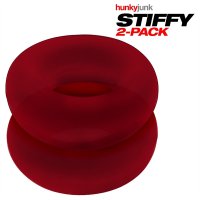 Aperçu: STIFFY Lot de 2 cockrings taureau - Cherry Ice