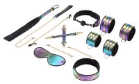 Aperçu: Set de ligotage exclusif Glossy Rainbow pour des expériences de bondage intenses