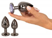 Aperçu: Set luxueux Metal Butt Plug - entraînement anal avec style