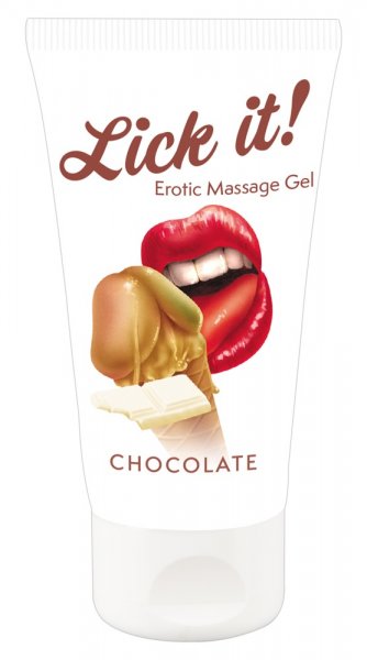 Gel de massage érotique Chocolat