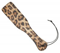 Aperçu: Leopard Wilde Leidenschaft - Set de bondage imprimé léopard avec flogger