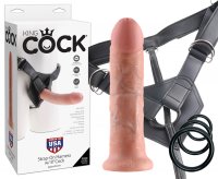 Harnais King Cock Strap-On 8 King Cock Strap-On 8Zoll