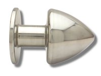Aperçu: 100 mm Buttplug aus Edelstahl - nur für echte Profis