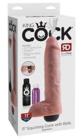 Aperçu: 11&quot;&quot; Cock de squirting avec balles