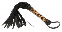 Aperçu: Leopard Wilde Leidenschaft - Set de bondage imprimé léopard avec flogger